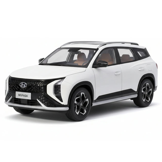 [OEM] 1:18 Hyundai 2023 Mufasa White Model Car Die-Cast