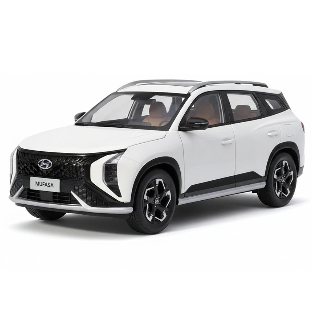 [OEM] 1:18 Hyundai 2023 Mufasa White Model Car Die-Cast