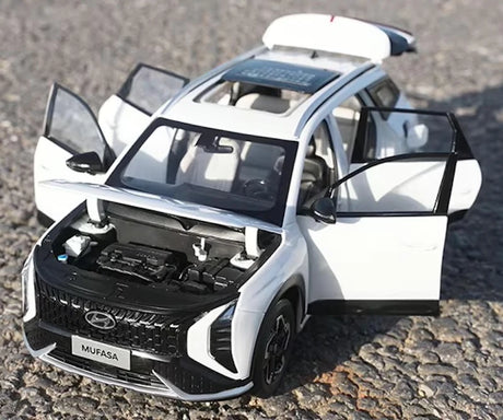 [OEM] 1:18 Hyundai 2023 Mufasa White Model Car Die-Cast