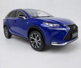 [OEM] 1:18 Lexus 2014 NX 200t Blue Model Car Die-Cast