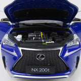 [OEM] 1:18 Lexus 2014 NX 200t Blue Model Car Die-Cast