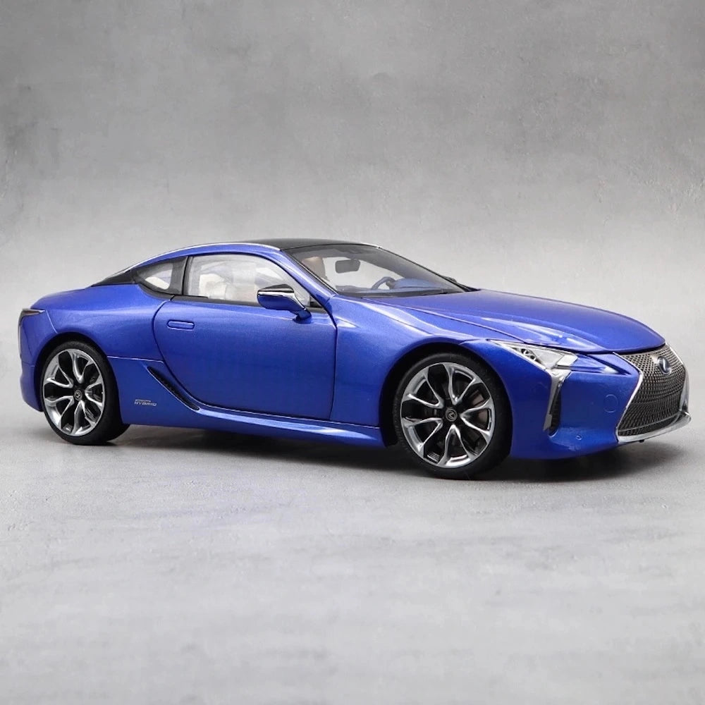 [OEM] 1:18 Lexus 2016 LC 500h Blue Model Car Die-Cast