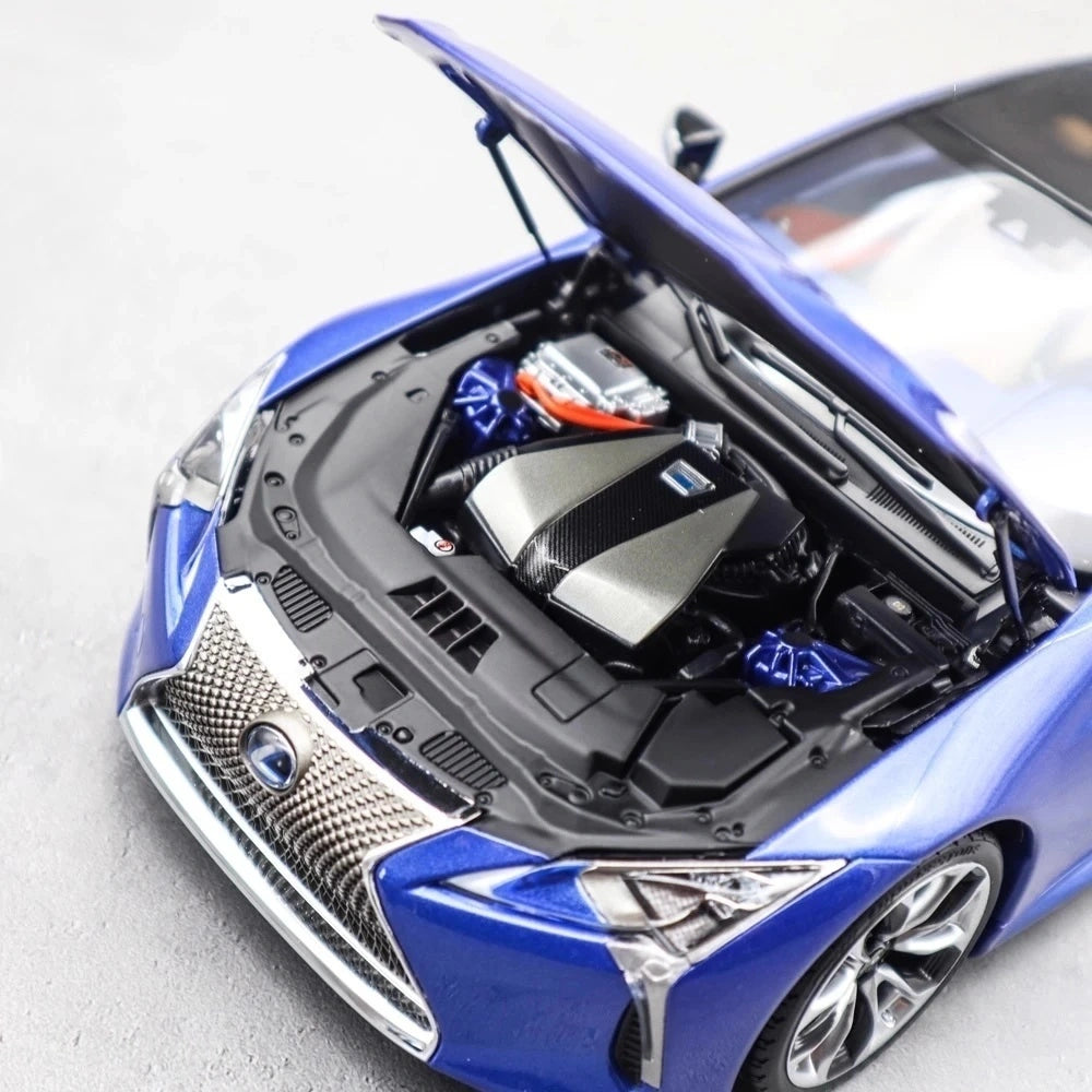[OEM] 1:18 Lexus 2016 LC 500h Blue Model Car Die-Cast
