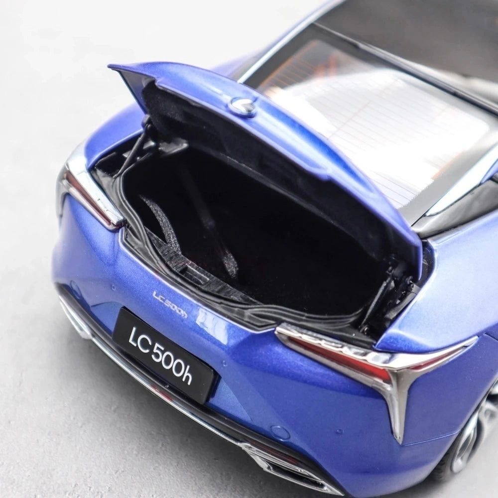 [OEM] 1:18 Lexus 2016 LC 500h Blue Model Car Die-Cast