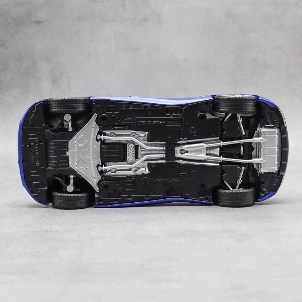 [OEM] 1:18 Lexus 2016 LC 500h Blue Model Car Die-Cast