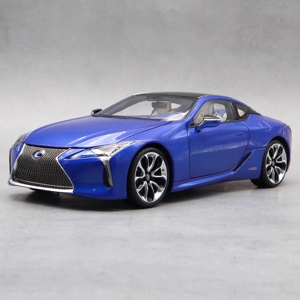 [OEM] 1:18 Lexus 2016 LC 500h Blue Model Car Die-Cast