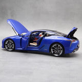 [OEM] 1:18 Lexus 2016 LC 500h Blue Model Car Die-Cast