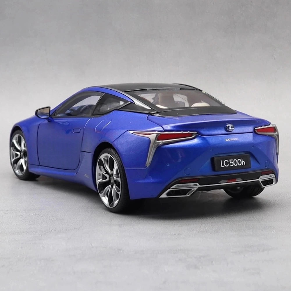 [OEM] 1:18 Lexus 2016 LC 500h Blue Model Car Die-Cast