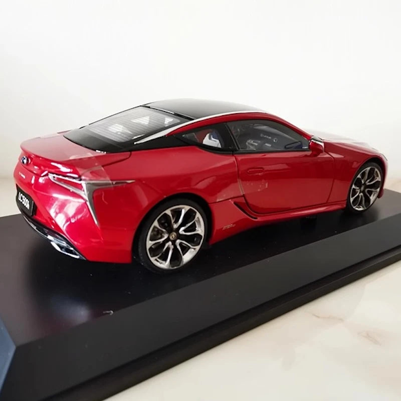 [OEM] 1:18 Lexus 2016 LC 500h Red Model Car Die-Cast