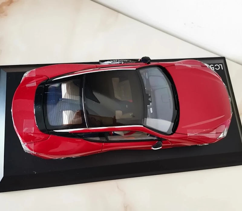 [OEM] 1:18 Lexus 2016 LC 500h Red Model Car Die-Cast