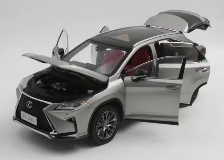 [OEM] 1:18 Lexus 2016 RX 200t Gray Model Car Die-Cast