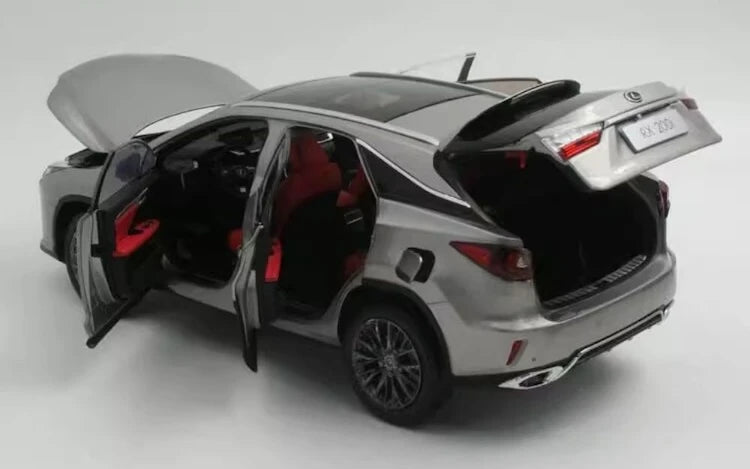 [OEM] 1:18 Lexus 2016 RX 200t Gray Model Car Die-Cast