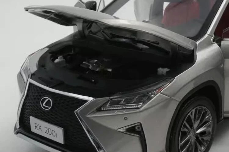 [OEM] 1:18 Lexus 2016 RX 200t Gray Model Car Die-Cast