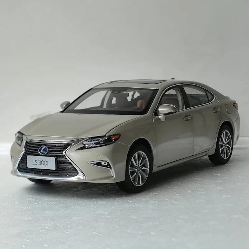 [OEM] 1:18 Lexus 2017 ES 300h Gold Model Car Die-Cast