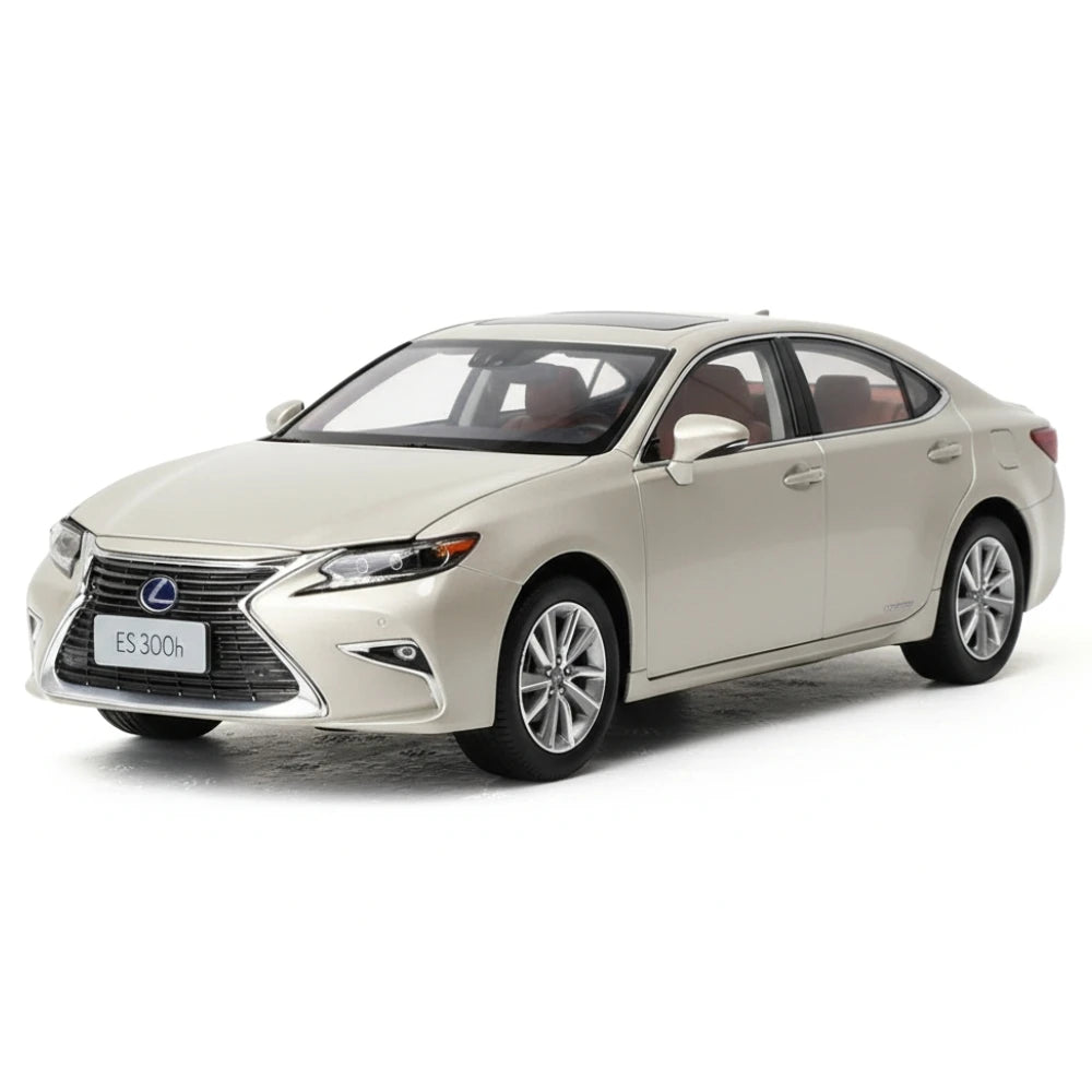 [OEM] 1:18 Lexus 2017 ES 300h Gold Model Car Die-Cast