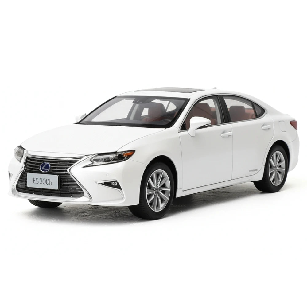 [OEM] 1:18 Lexus 2017 ES 300h White Model Car Die-Cast