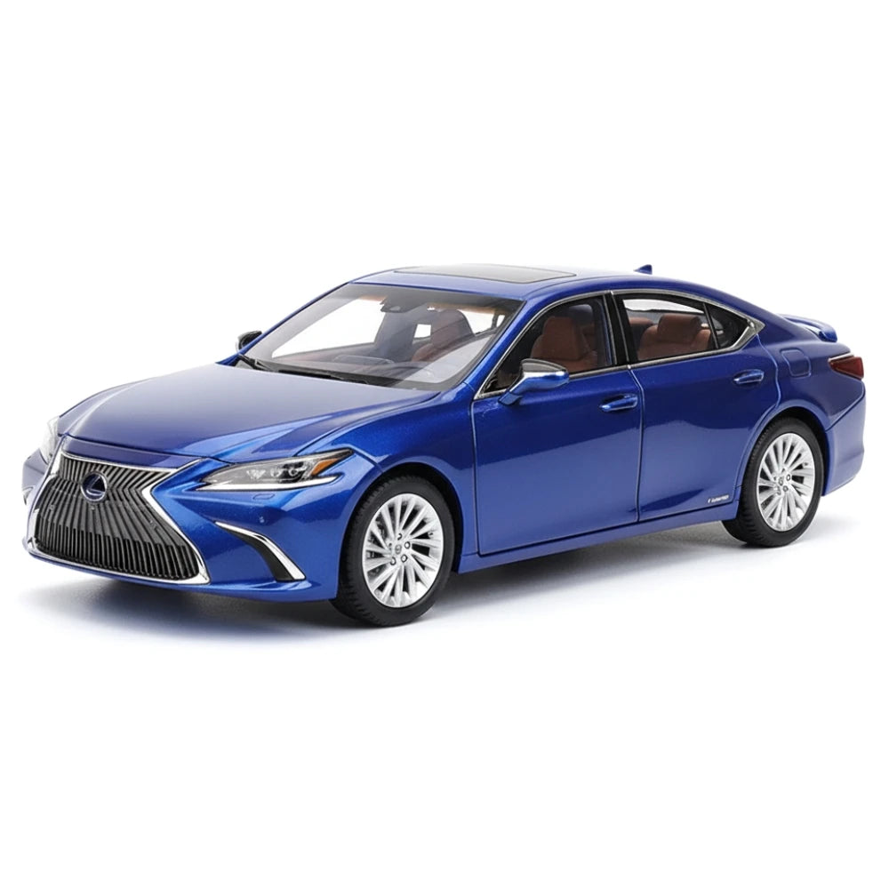 [OEM] 1:18 Lexus 2019 ES 300h Blue Model Car Die-Cast
