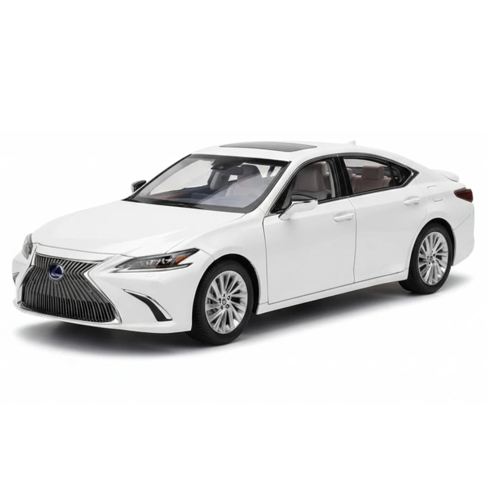 [OEM] 1:18 Lexus 2019 ES 300h White Model Car Die-Cast