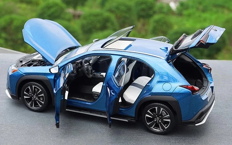 [OEM] 1:18 Lexus 2020 UX 260h Blue Model Car Die-Cast