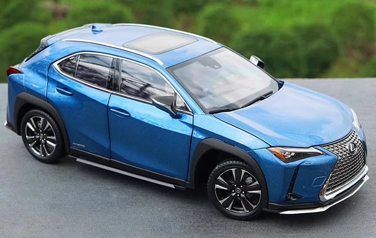 OEM 1:18 Lexus 2020 UX 250h Blue Hybrid Diecast Model – STK Model Car