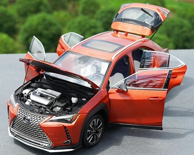 [OEM] 1:18 Lexus 2020 UX 260h arancione modellino di auto Die-Cast