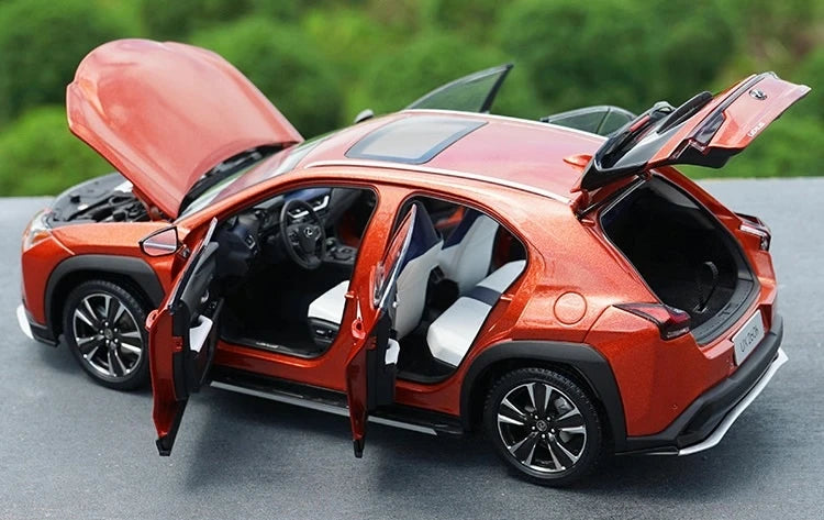 [OEM] 1:18 Lexus 2020 UX 260h arancione modellino di auto Die-Cast