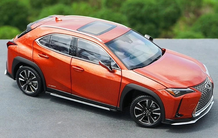 [OEM] 1:18 Lexus 2020 UX 260h arancione modellino di auto Die-Cast