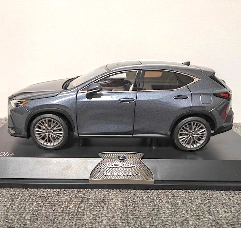 [OEM] 1:18 Lexus 2022 NX 400h grigio modellino di auto Die-Cast