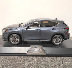 [OEM] 1:18 Lexus 2022 NX 400h grigio modellino di auto Die-Cast
