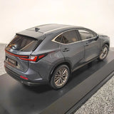 [OEM] 1:18 Lexus 2022 NX 400h Gray Model Car Die-Cast