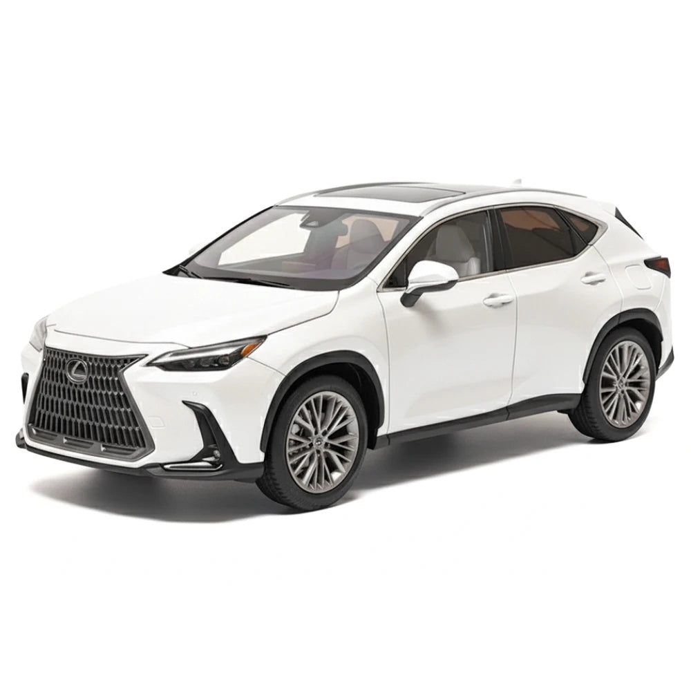 [OEM] 1:18 Lexus 2022 NX 400h White Model Car Die-Cast