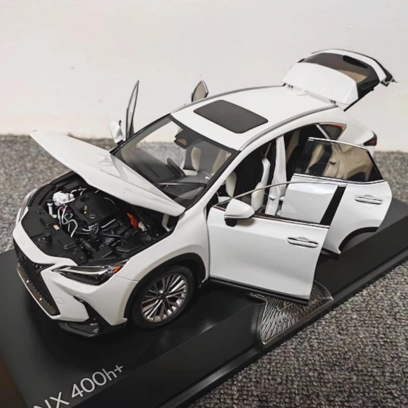 [OEM] 1:18 Lexus 2022 NX 400h White Model Car Die-Cast