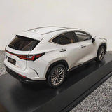 [OEM] 1:18 Lexus 2022 NX 400h White Model Car Die-Cast