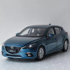 [OEM] 1:18 Mazda 2013 3 Axela Blue Model Car Die-Cast