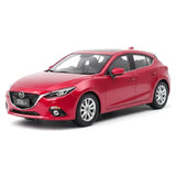 [OEM] 1:18 Mazda 2013 3 Axela röd modellbil Die-Cast
