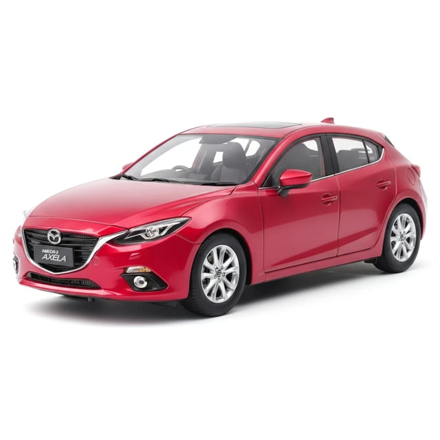 [OEM] 1:18 Mazda 2013 3 Axela röd modellbil Die-Cast