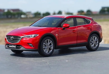 [OEM] 1:18 Mazda 2016 CX-4 Red Model Car Die-Cast