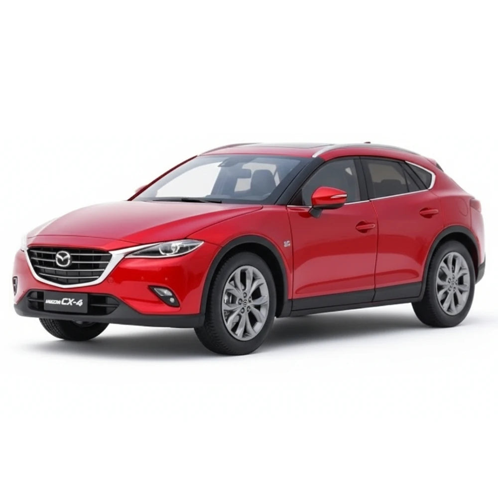 [OEM] 1:18 Mazda 2016 CX-4 Red Model Car Die-Cast