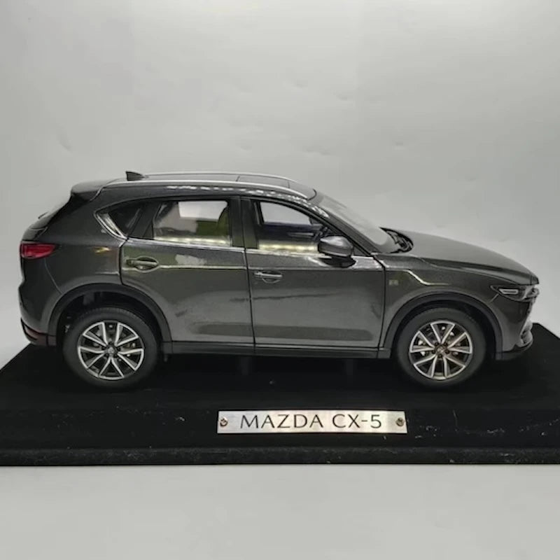 [OEM] 1:18 Mazda 2017 CX-5 Gray Model Car Die-Cast
