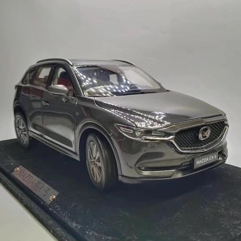 [OEM] 1:18 Mazda 2017 CX-5 Gray Model Car Die-Cast
