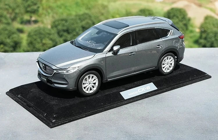 [OEM] 1:18 Mazda 2019 CX-8 Gray Model Car Die-Cast