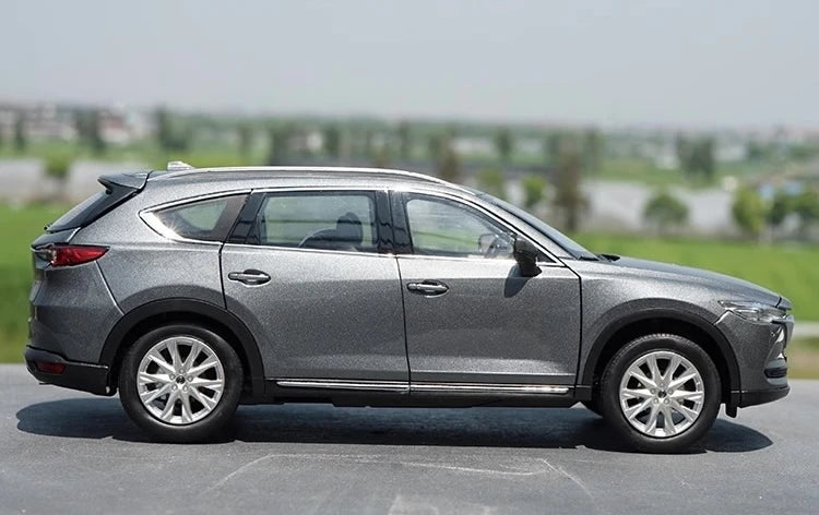 [OEM] 1:18 Mazda 2019 CX-8 Gray Model Car Die-Cast