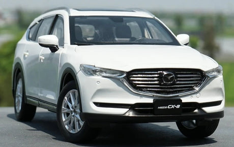 [OEM] 1:18 Mazda 2019 CX-8 White Model Car Die-Cast