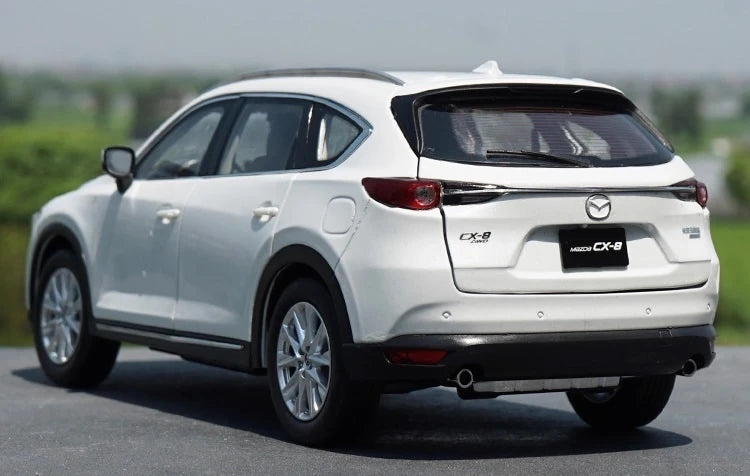 [OEM] 1:18 Mazda 2019 CX-8 White Model Car Die-Cast