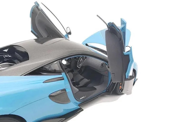 [OEM] 1:18 McLaren 2018 600LT Blue Model Car Die-Cast