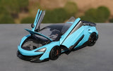 [OEM] 1:18 McLaren 2018 600LT Blue Model Car Die-Cast