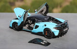 [OEM] 1:18 McLaren 2018 600LT Blue Model Car Die-Cast