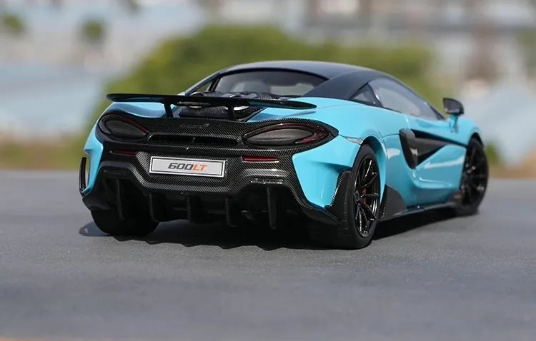 [OEM] 1:18 McLaren 2018 600LT Blue Model Car Die-Cast