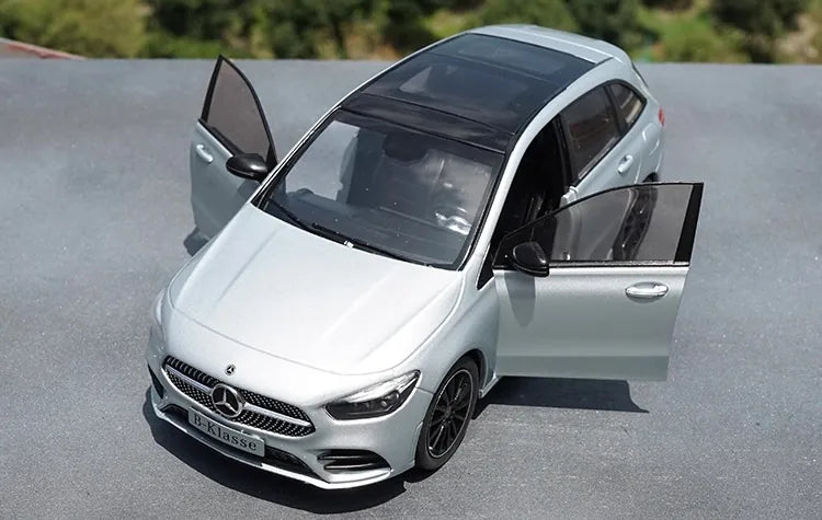 [OEM] 1:18 Mercedes-Benz 2018 B-Class argent voiture miniature Die-Cast