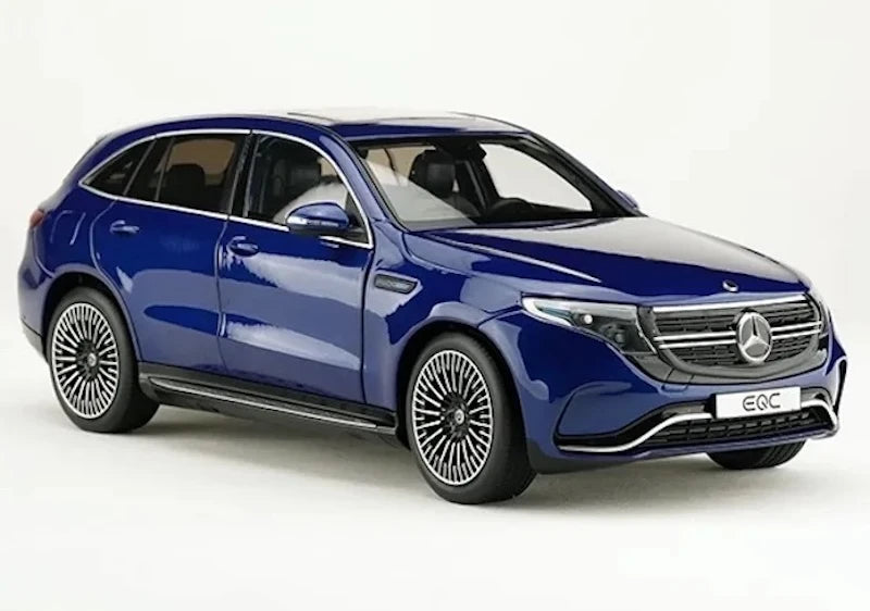 [OEM] 1:18 Mercedes-Benz 2020 EQC Blue Model Car Die-Cast